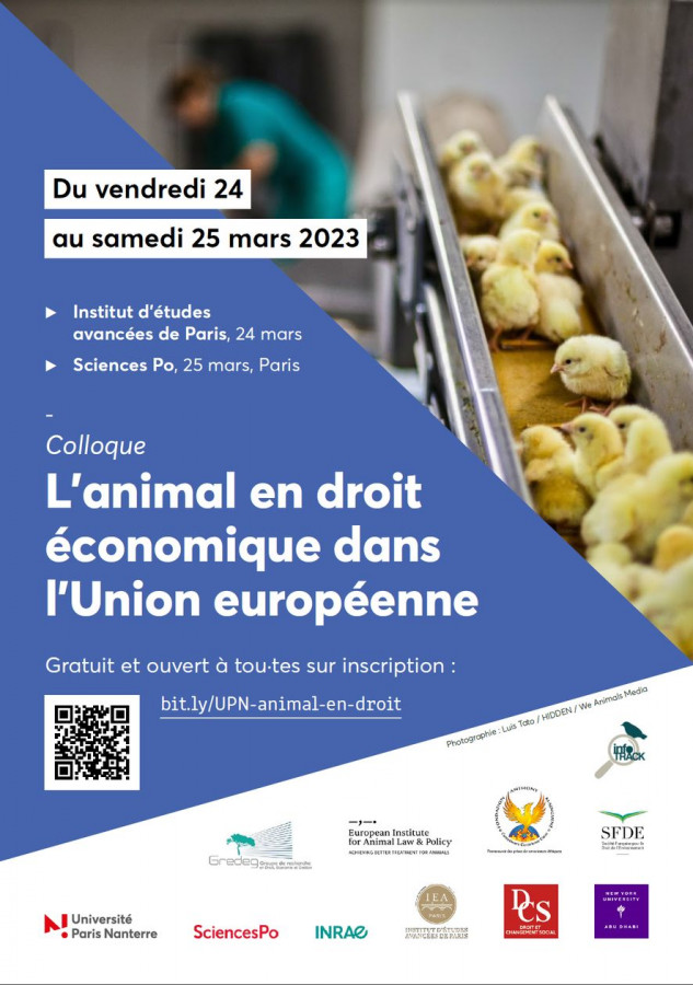 L'animal en droit économique dans l'Union européenne