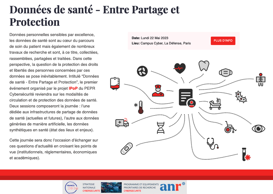 Workshop - Données de santé - entre partage et protection