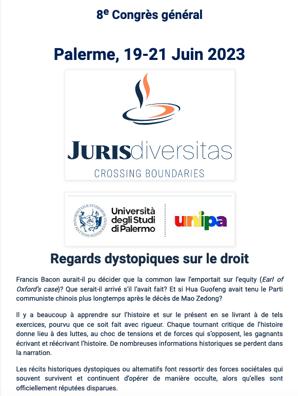 colloque "Regards dystopiques sur le droit"