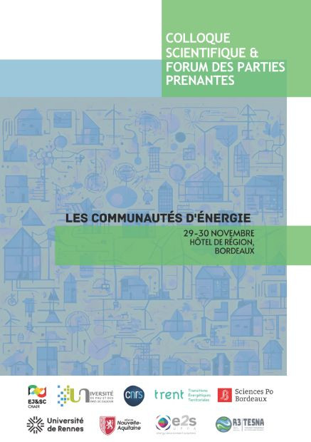 Les communautés d'énergie